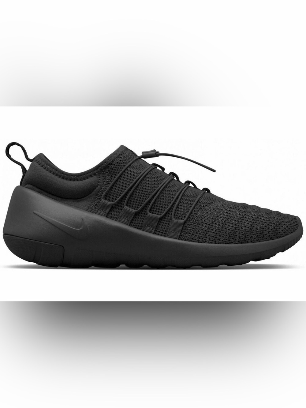 Sz 9 | Nike Men's Payaa Prem QS Black Slip On Sneakers EUC